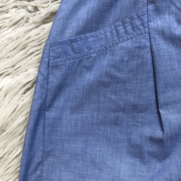 Shoshanna Cotton Sleeveless Shirt Dress w/ Pockets - Picture 9 of 10